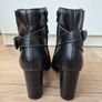 Black leather boots Image 5