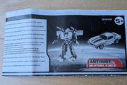 Vintage original Transformers instructions for Autobot Bumblebee 2007