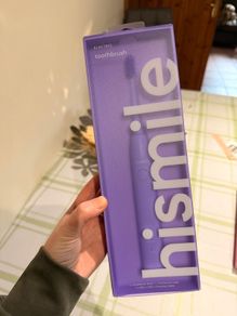 Hismile electric purple toothbrush