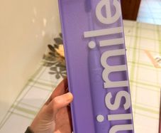 Hismile electric purple toothbrush