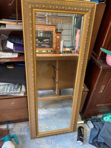 Beautiful Gold Painted Mirror