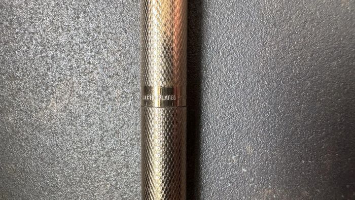 Vintage Sheaffer White Dot Electroplated Gold Ballpoint Pen