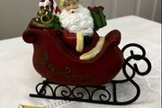 Santa Sleigh Decoration