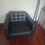 Pair of Leather Armchairs Image 7