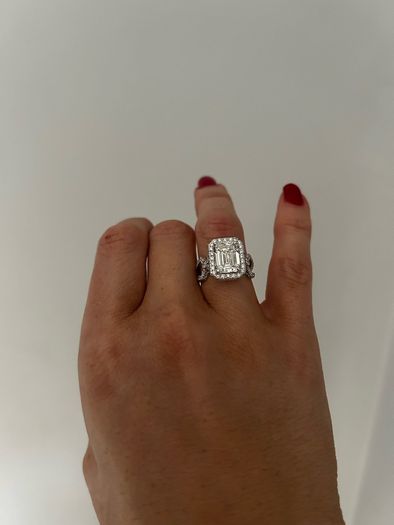 1 carat IGI diamond lab created diamond rings