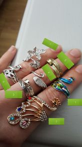 Knitting Crochet Adjustable Tension Rings