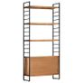 4-Tier Bookcase 80x30x180 cm Solid Acacia Wood Image 5