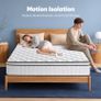 King Size Mattress 5FT Memory Foam Pocket Sprung Orthopedic King Mattresses Breathable, Motion Isolation, Medium Firm, 150x200x25cm Image 3