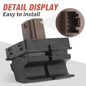 Power Window Button Switch, Replacement for Skoda Fabia 2 2006-2015 Octavia 1Z 2004-2010 2012-2015 Yeti 2009-2015 Roomster 2006-2015