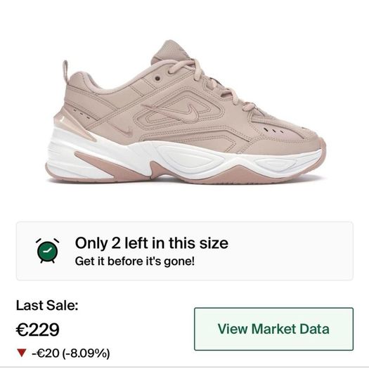 Premium Chunky Nike M2k Tekno Pink
