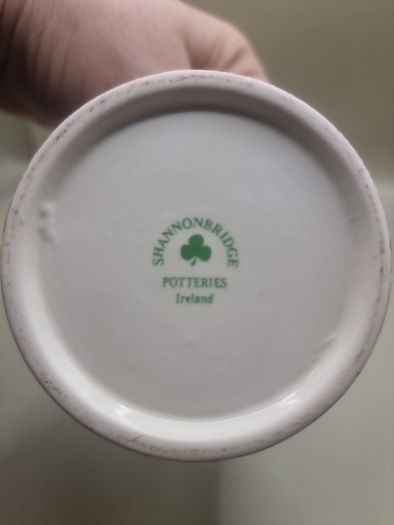 Shannonbridge Pottery. Poinsettia small milk  jug