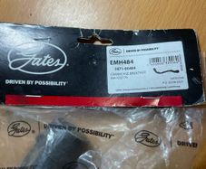 Gates Emh484 Hose, Crankcase Breather For Audi,seat,skoda,vw