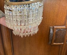 Vintage Wall Light - Crystal