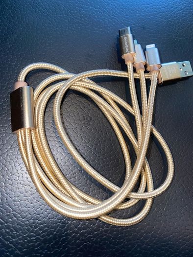 iPhone Samsung 3 in 1 for iPhone Type C Micro USB Cable Charger