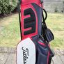 Titleist Players 4 Stadry Stand Bag Navy/White/Red Image 5