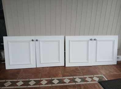 Kitchen cabinet doors.