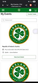 ireland v austria