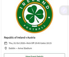 ireland v austria