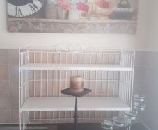 White French Shabby Chic Wire Shelf