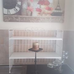 White French Shabby Chic Wire Shelf