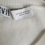 Zara white fine knit top uk 8-10 Image 2