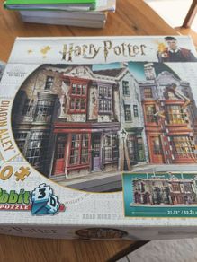 3d Wrebbit puzzle  Harry Potter collection diagon alley