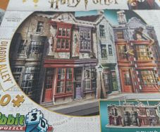 3d Wrebbit puzzle  Harry Potter collection diagon alley