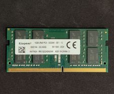 Kingston 16GB DDR4 3200MHz SODIMM laptop memory module