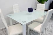 Glass Dining Table Set 4 chairs Free delivery