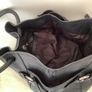 Stunning genuine Cole Haan designer Black pebbled leather handbag Image 3
