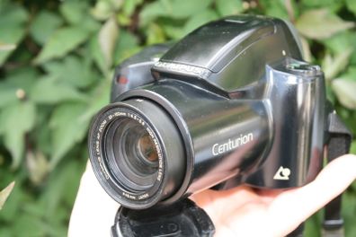 Camera Olympus Centurion S Film mid-Roll Change 25-100 Zoom Flash