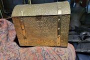 Brass coal box