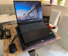 Gaming Laptop Gigabyte G6 i7 13620H 10/16 RTX4050 6GB 75W 16GB Ddr5 5600Mhz 512GB Nvme Pcie 4.0 16.0" FHD+ 165hz WUXGA 1920x1200 Ips 300nits Win11 RGB Cooler Mouse