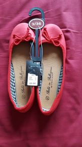 Red Pumps - Size 3