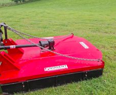 Tractor grass topper