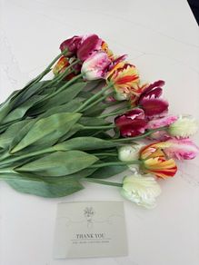 The Irish Country Home faux tulips