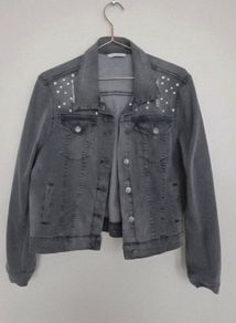 Cool grey denim jacket