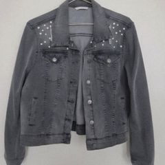 Cool grey denim jacket
