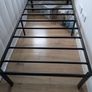 Single metal bed frame compact Image 7