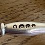 Antique UK London solid sterling silver WB Cutlery Rest 1828 Image 6