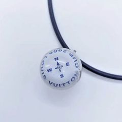 Authentic  Louis Vuitton Cup 2000 Compass Choker Necklace