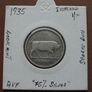 Irish Free State. 1935 Silver Shilling Image 3
