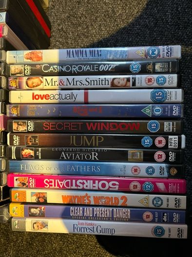 36 DVDs Movies TV and Music