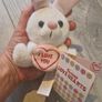 Small rabbit teddy, BNWT Image 5