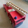 toy fire station. Fire truck and figures Image 4