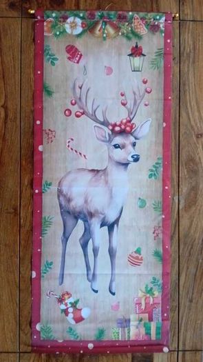 Christmas Hanging Flag