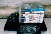 Playstation 3 Super Slim 74 GB Console CECH-4203A Bundle ,Complete ,Read Descrip