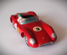Diecast Vintage Solido Ferrari 500 TRC - Very Good Original Condition