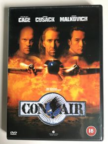 Con Air [1997] Nicolas Cage, John Cusack, John Malkovich & Steve Buscemi [Movie DVD]