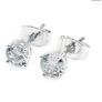Tipperary Crystal Silver Stud Earrings Image 2